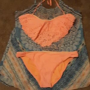 Beautiful bikini and cover up